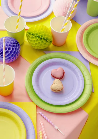 OBRUS 137 X 183 CM JASNY RÓŻOWY