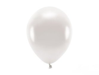 BALONY ECO 26 cm METAL. PERŁOWE 10 szt