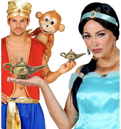 LAMPA ALLADYNA DŻINA 11X23 CM