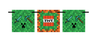 BANER GRA PIKSELE 5 M 1 SZT