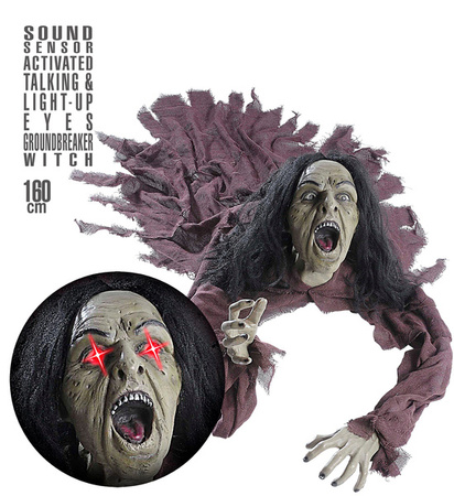 WYDAJĄCA DŹWIĘKI CZAROWNICA 160 CM