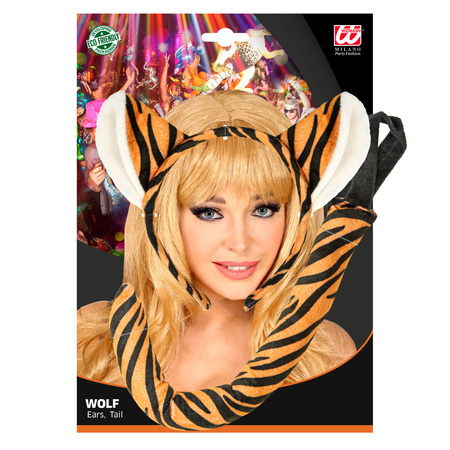 ZESTAW TYGRYSA USZY OGON