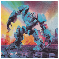 SERWETKI PAPIEROWE AUTOBOT ROBOT MECH 33 CM 20 SZT.
