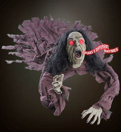 WYDAJĄCA DŹWIĘKI CZAROWNICA 160 CM