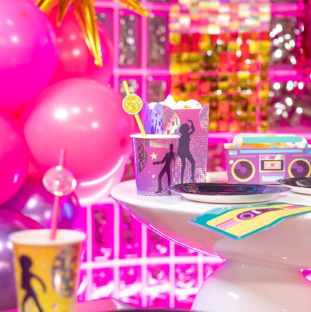 KUBEK RETRO DISCO 220 ML 6 SZT.