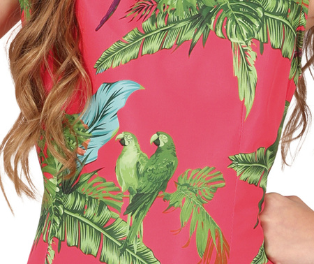 STRÓJ HAWAJSKI SUKIENKA+OPASKA HAWAJSKA