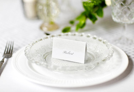 WIZYTÓWKI NA STÓŁ 8 x 5 cm 10 szt.