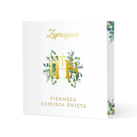 ZAPROSZENIE NA KOMUNIĘ EUKALIPTUS 10 SZT.