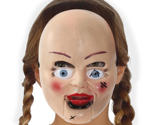 MASKA PLASTIKOWA LALKI Z HORRORU