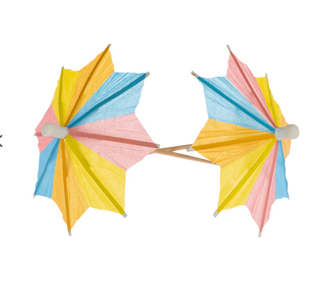 WYKAŁACZKI PARASOLKI KOKTAJLOWE 144 SZT.