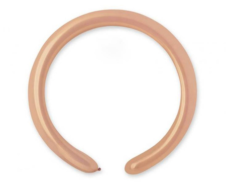 BALONY LATEKSOWE BRUDNY RÓŻ DO MODELOWANIA 100 SZT