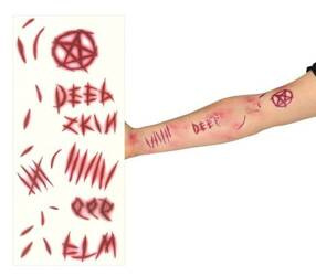 TATUAŻE KRWAWE RANY 10 SZT.