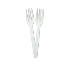 WIDELCE PLASTIKOWE WIELORAZOWE BIAŁE 10 SZT