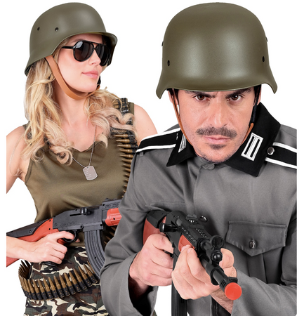 ZIELONY HEŁM WOJSKOWY DLA DOROSŁYCH