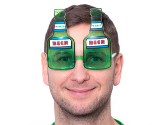 OKULARY BUTELKI PIWA