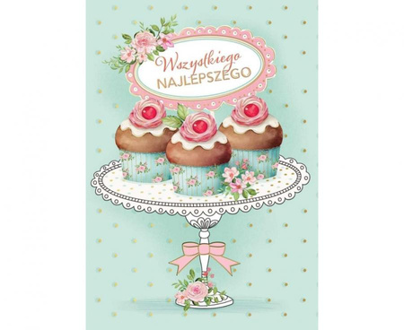 #ZK Kartka okolicznościowa A5 PATERA , 1 szt.