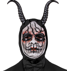 MASKA HALLOWEENOWA DIABEŁ Z ROGAMI