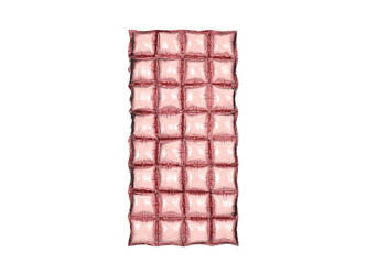 BALON FOLIOWY KURTYNA RÓŻOWE ZŁOTO 72X143 CM