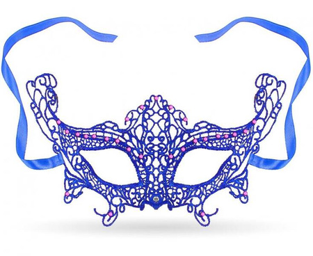 Maseczka ażurowa DAMA W GRANACIE