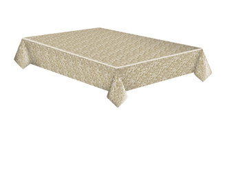 OBRUS PAPIEROWY ZŁOTE ZDOBIENIE 120 X 180 CM