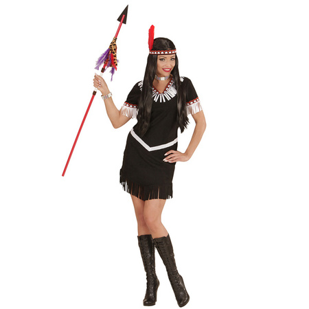 STRÓJ INDIANKA CZARNY