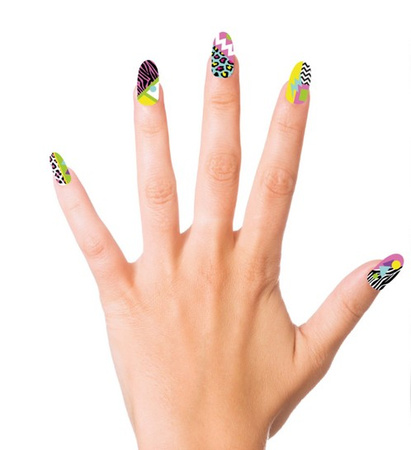 SZTUCZNE PAZNOKCIE LATA 80 