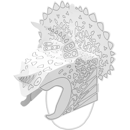 DINO MASKA TRICERATOPS