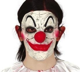 MASKA LATEKSOWA KLAUN DZIECIĘCA