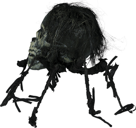 CZASZKA PAJĄK 38 CM HALLOWEEN