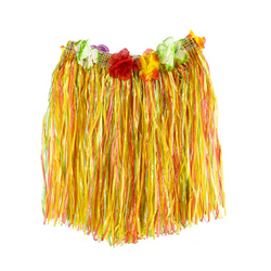 SPÓDNICZKA HAWAJSKA KOLOROWA 40 CM