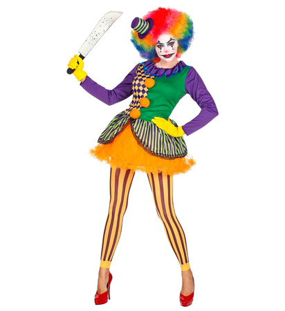 STRÓJ STRASZNY JOKER DAMSKI