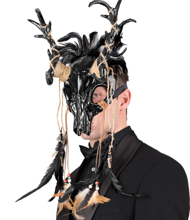 MASKA HALLOWEENOWA SZAMAN VOODOO 