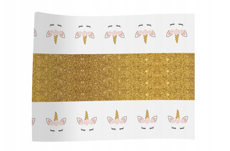 BIEŻNIK PIĘKNY JEDNOROŻDEC 40 X 500 CM