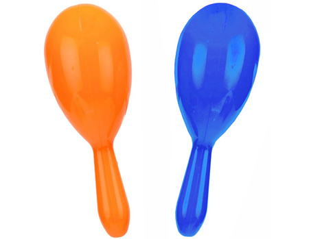 MARAKASY KOLOROWE 18 CM 2 SZT