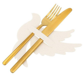 POKROWIEC NA SZTUĆCE GOŁĄBEK 6 SZT