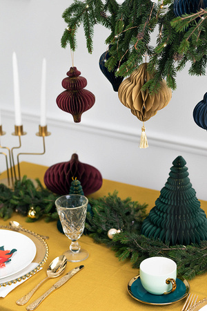 BOMBKA PAPIEROWA SOPELEK BURGUND 10X15 CM