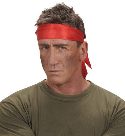 APASZKA CZERWONA SATYNA