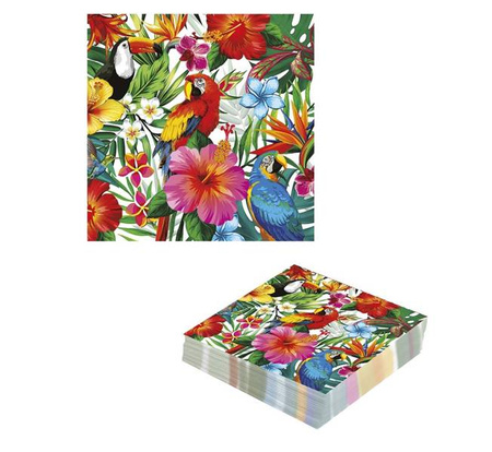 SERWETKI HAWAJE 33 CM 12 SZT.