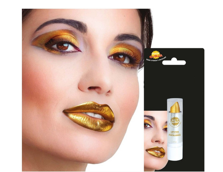 ZŁOTA SZMINKA METALICZNA 