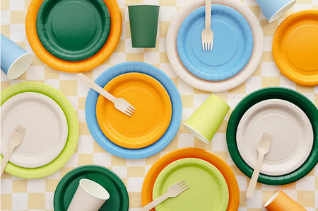 SERWETKI PAPIEROWE JASNY POMARAŃCZOWY 33 CM 20 SZT