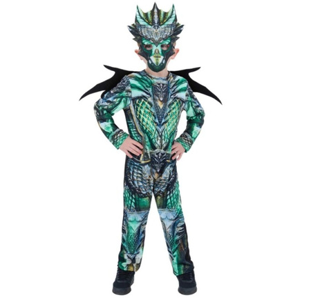 STRÓJ DZIECIĘCY ZIELONY SMOK 