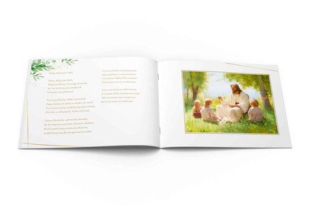 ALBUM PAMIĄTKA CHRZEST ŚWIĘTY OD BABCI I DZIADKA 