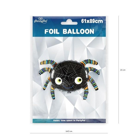 BALON FOLIOWY PAJĄK 61 x 89 CM