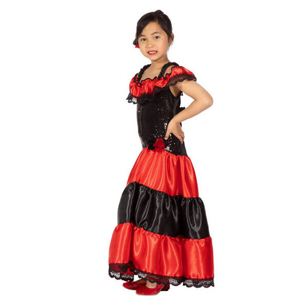 STRÓJ MAŁA TANCERKA FLAMENCO 