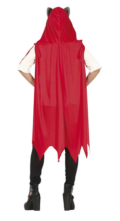 STRÓJ WILKOŁAK W CZERWONEJ PELERYNIE