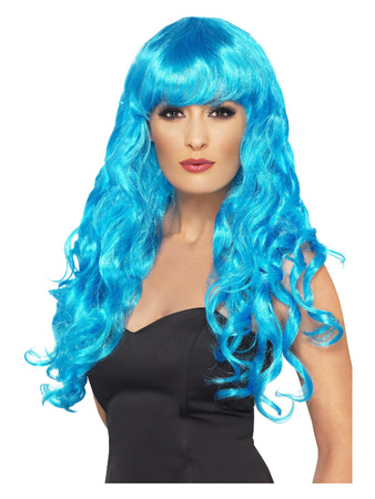 PERUKA SYRENA NIEBIESKA
