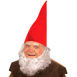 CZAPKA GNOM CZERWONA