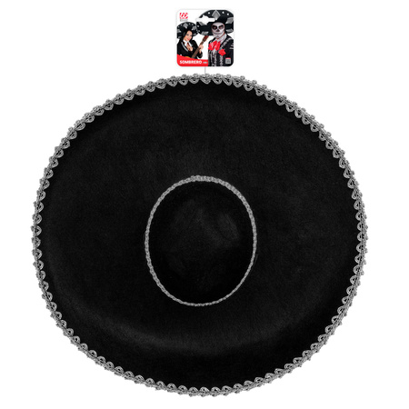 SOMBRERO CZARNE MEKSYKAŃSKIE MARIACHI