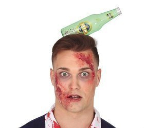 OPASKA BUTELKA W GŁOWIE