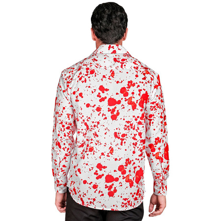 KOSZULA BIAŁA ZAKRWAWIONA 
